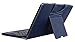 Samsung Galaxy Tab S2 9.7 Keyboard case, KuGi Ultra-thin Detachable Bluetooth Keyboard Stand Portfolio Case / Cover+ Free stylus for Samsung Galaxy Tab S2 9.7 tablet. (Blue)