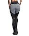 Ferbia Womens Leggings Workout Fitness Black Printed Capri Yoga Pants Cute Heart Shape Tights