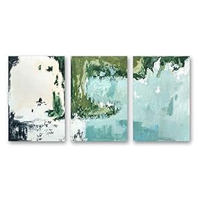 3 Panel Canvas Wall Art Abstract Pictures Home Wall Decorations for Bedroom Living Room Paintings Canvas Prints Framed - 16"x24" x 3 Panels