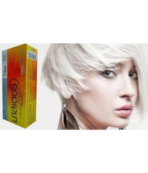 Amazon Com Hair Color Permanent Hair Cream Dye Light Grey Pearl White Reflect Beauty