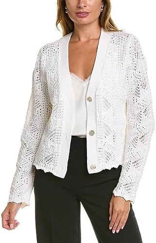 Vince Shaker Rib V-Neck at Amazon Women's Clothing store