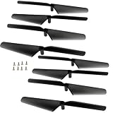 Xiaopyo RC Quadcopter Drone Spare Parts Propellers Blades for X708 X708W Drone
