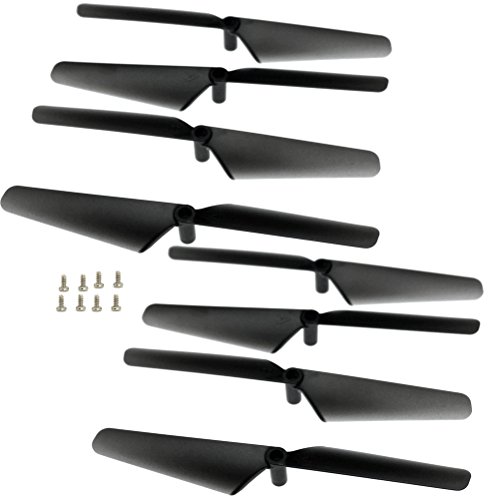 Xiaopyo RC Quadcopter Drone Spare Parts Propellers Blades for X708 X708W Drone