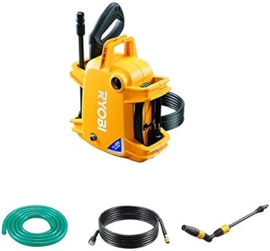 Amazon Co Jp リョービ 高圧洗浄機 コンパクトタイプ Ksj 1210 高圧洗浄機用 ホースセット ホーム キッチン