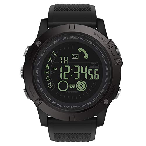Smartwatch Hombre Deporte Reloj Inteligente Hombre Deporte con Estilo Smartwatch para Deportes y Aire Libre con…