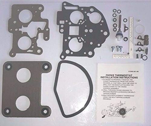 1 Set of 1981 CARB KIT, Compatible with CHVROLET 305" Engine 4 Barrel Q-Jet