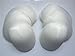 HIPGCC Polyester Set-in Shoulder Pads (3 Pairs of White)
