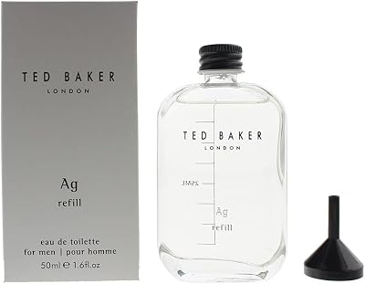 Ted Baker Tonics Ag Silver Men's Eau de Toilette 50ml Refill Bottle