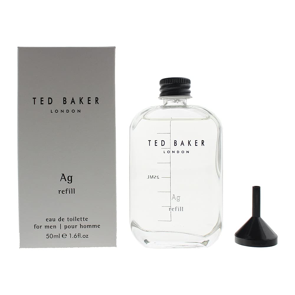 Ted Baker Tonics - Ag (Silver) - Men's 50ml Refill Bottle - Eau de Toilette