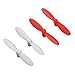HobbyFlip Propellers Blades Props Propeller Blade Prop Set H111-05 Compatible with Hubsan Nano Q4 H111 6 Pack