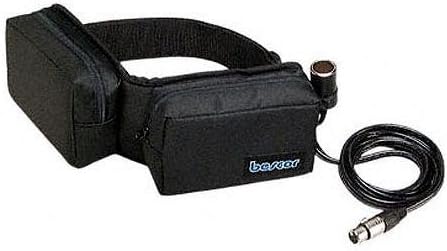 Bescor 12V 7.2 amp Two Pouch Battery Belt and ATM Charger with 1 Cigarette &amp; 1 XLR Power Connection.