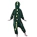 NEWCOSPLAY Unisex Kids Animal One-Piece Pajamas Dinosaur Cosplay Costume(10 Years, Dinosaur)