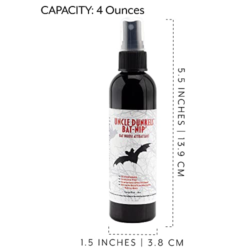 Uncle Dunkels AllNatural BatNip’ Pheromone Spray; 4 Fluid Ounces Bat