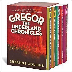 The Underland Chronicles Complete Boxed Set, Books 1-5: Gregor the Overlander, Gregor and the Prophecy of Bane, Gregor and the Curse of the Warmbloods, Gregor and the Marks of Secret, and Gregor and the Code of Claw