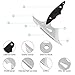 LIANTRAL Tactical Hunting Knife with Sheath Fixed-Blade Survival Knife for Camping Hiking Backpacking, 6.2