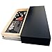 Covert Cabinets (Satin Black GS-1228 Gun Cabinet Wall Shelf Hidden Storage