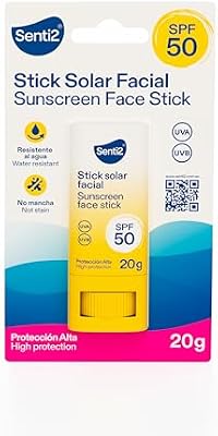 - Stick Solar Facial SPF50, Waterproof, Protección alta - 20g