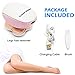 Legs Hair Remover Painless Women Facial Hair Removal Machine Replacement Blade Heads Bikini Trimmers Electric Shaver USB Rechargeable Cordless Epilator instantly for Body Armpit Best Gift for Ladies