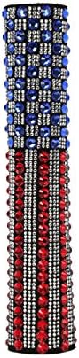 Hair Glove 8" Suede Bling American Flag 38011