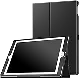 iPad Pro 12.9 Case - MoKo Slim Folding Cover with Auto Wake / Sleep for Apple iPad Pro 12.9 Inch iOS 9 2015 Release Tablet (NOT FIT iPad Pro 12.9 2017 Version), BLACK