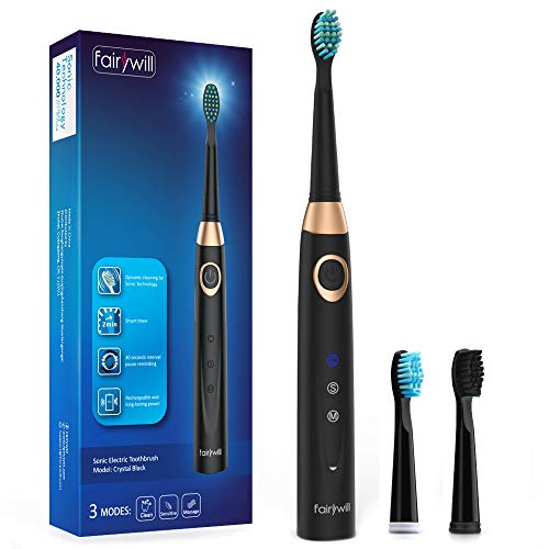 Fairywill Sonic Electric Rechargeable Toothbrush Deals, Coupons