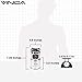 VINIDA Portable Lightweight Wood Burning Backpacking Stove with Nylon Carry Bag for Hiking, Climbing, Fishing, Picnic, BBQ