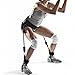 Ueasy Bounce Trainer Training Device Jump Trainer Leg Strength and Agility Training Strap (Black-60pounds)