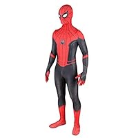 Far from Home Bodysuit Unisex Kids Full Coverage Jumpsuit Spider Lycra Spandex Cosplay Onesie XL 150cm