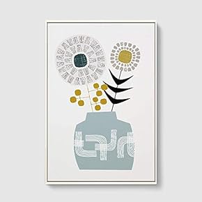 Framed Home Artwork Nordic Style for Living Room Bedroom