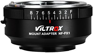 Viltrox マウントアダプター Nf Fx1 マニュアルフォーカス レンズアダプター 店舗 16段絞り調整可 Nikon X E X T フジxマウントカメラ装着 Gdレンズ フジxマウント変換 X A X プロ適用