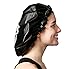 Adjustable Large Shower Cap - The Satin Dream WaterProof ShowerCap By Simply Elegant: The Best in Medium to Long Hair Products and Protection (Patent Pending)