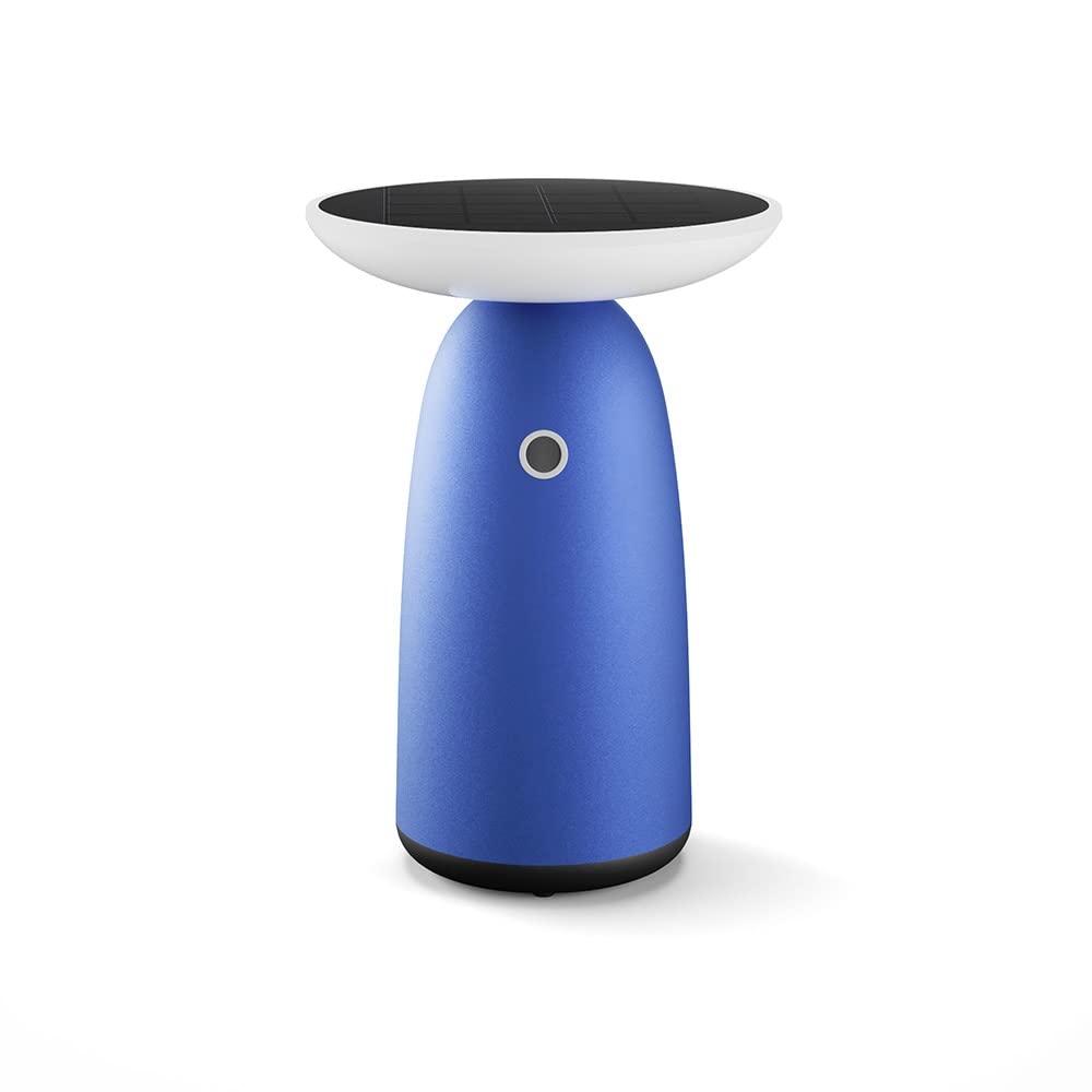 SolarCentre® Lancaster USB Outdoor Solar Powered Camping Table Travel Lamp (Blue)