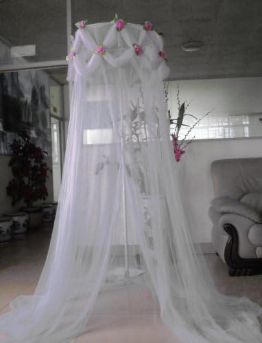 Princess Rose Utimate Princess Bed Canopy By SID ... (White)