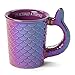Tri-coastal Design Ceramic Reusable Coffee/Tea Mugs: Cute Novelty Mermaid Hot Coffee/Tea Cups (I'm Actually A Mermaid)