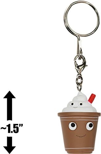 Leah &amp; Linus Ice Latte: ~1.5" Kidrobot Yummy World Micro-Figural Keychain Series #3