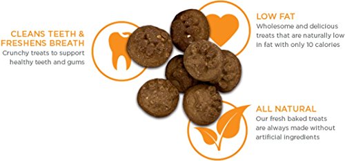 Blue Dog Bakery Dog Treats | All-Natural | Low-Fat | Peanut Butter & Molasses | 18oz (Pack of 6) - Thumbnail 3