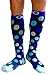 Infinity Compression Socks (1 Pair) (Ocean Dots, L/XL)
