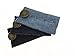 3-pack Jeans Waist Extender for All Your Pants and Jeans, Dark Blue, Black and Blue, One Size
