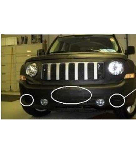 Covercraft LeBra Front End Cover For Chrysler Town & Country - Black Vinyl, Custom Fit Protection - View #11