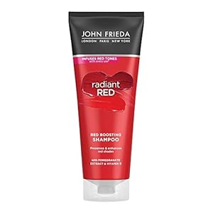 John Frieda Radiant Red Boosting Shampoo, 250 ml