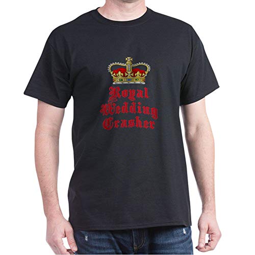 CafePress Royal Wedding Crasher Dark T Shirt Cotton T-Shirt