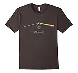 Mens Ethereum - Prism Rainbow Light T-Shirt Medium Asphalt