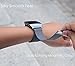 For Fitbit Ionic Bands, bayite Stainless Steel Milanese Loop Metal Replacement Strap with Unique Magnet Lock Accessories for Fitbit Ionic Small Smoke Gray + Pearlescent
