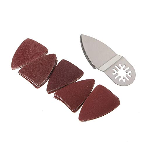 Algol - Sanding Paper+Finger Sanding Pad for Multifunction Oscillating Power Tool Fein Dremel Bosch - Thumbnail 4
