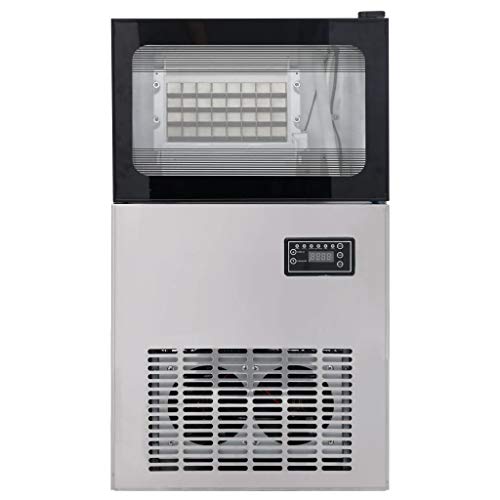 vidaXL Eiswürfelbereiter 420 W 45kg/24h Eiswürfelmaschine Eiswürfel Ice Maker – Bild 8