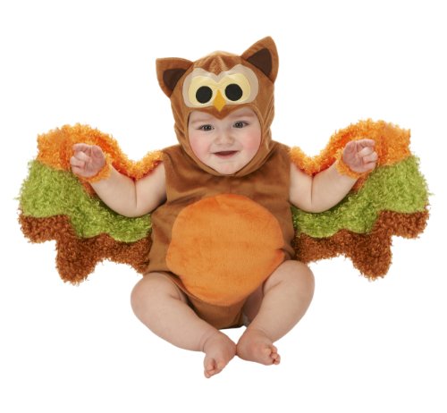 Just Pretend Kids Infant Romper, 612 Months, Owl