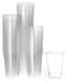 [300 Count - 7 Oz Cups] Settings Clear Disposable Plastic Drinking Cups Great For Juice, Water, Soda, Beer, Use At Party, Home, Office, Picnic, BBQ, Or Event, 3 Pack