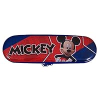 Disney Metal Zipper Mickey Mouse Pencil Case, 8 Inch