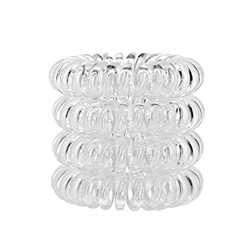 Kitsch Mega Hair Coils, Spiral Hair Ties for Women, Phone Cord Elastic