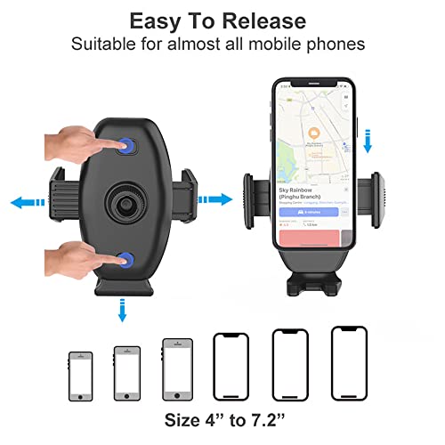 ICAILIN Car Phone Holder for Mercedes-Benz A/B/C/E/S Class, Mini Countryman/Cabrio, Ford Mustang, Suzuki Swift Vitara, Citroen berlingo Fiat 500 Renault Alaskan
